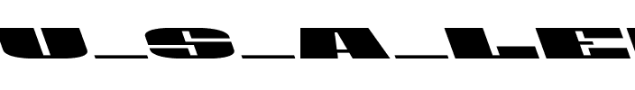 U.S.A. Leftalic Italic.ttf
