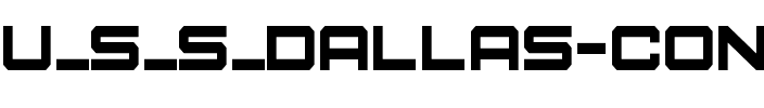 U.S.S. Dallas Condensed Condensed.ttf