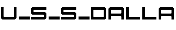 U.S.S. Dallas Light Light.ttf