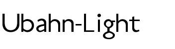 Ubahn-Light Regular.ttf
