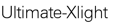 Ultimate-Xlight Regular.ttf