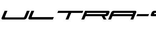 Ultra 911 Italic Italic.ttf