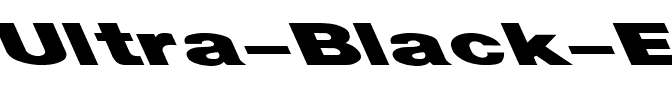 Ultra Black Ex Leftis Regular.ttf