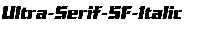 Ultra Serif SF Italic.ttf