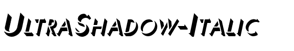 UltraShadow Italic.ttf