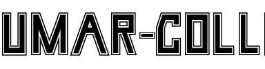 Umar College Umar College.otf