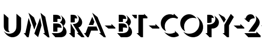 Umbra BT Regular.ttf