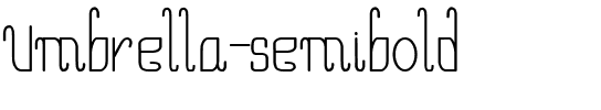 Umbrella semibold.ttf