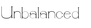 Unbalanced Regular.ttf