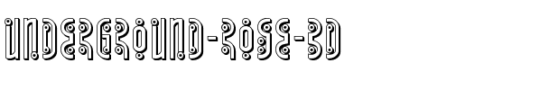 Underground Rose 3D Regular.ttf