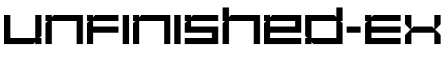 Unfinished ExtraBold.ttf