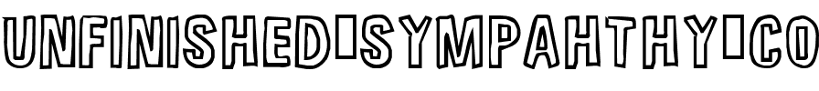 Unfinished Sympahthy Regular.ttf