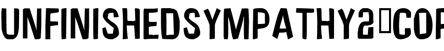 UnfinishedSympathy2 Regular.ttf