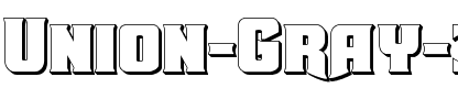 Union Gray 3D Regular.ttf