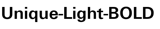 Unique Light BOLD.ttf