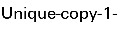Unique Regular.ttf