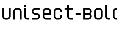 Unisect Bold.ttf