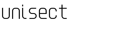 Unisect Regular.ttf