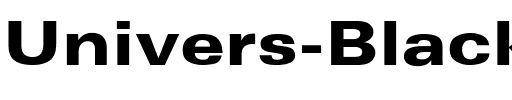 Univers-BlackExt Regular.ttf