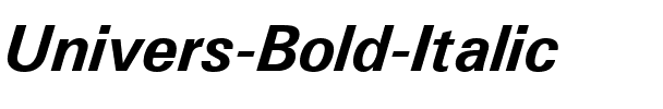 Univers CE Gras Italique.ttf