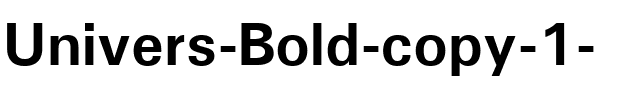 Univers Gras.ttf