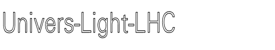 Univers-Light-LHC Regular.ttf