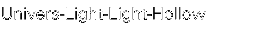 Univers-Light-Light Hollow Regular.ttf