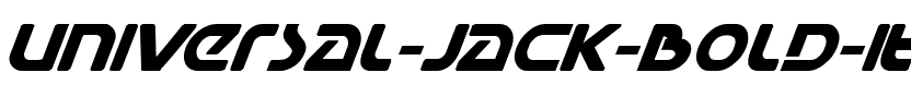 Universal Jack Bold Italic Bold Italic.ttf