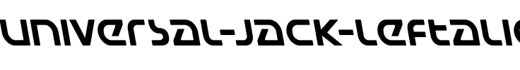 Universal Jack Leftalic Italic.ttf
