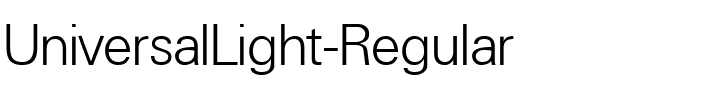 UniversalLight Regular.ttf