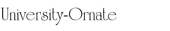 University Ornate Regular.ttf