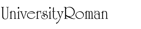 UniversityRoman Regular.ttf