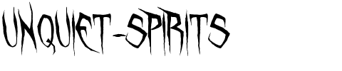 Unquiet Spirits Normal.ttf