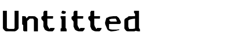Untitted Regular.ttf