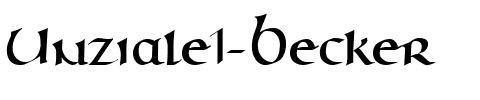Unziale1 Becker Normal.ttf