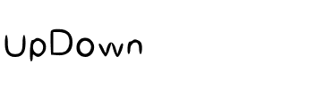 UpDown Regular.ttf