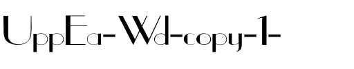 UppEa Wd Regular.ttf