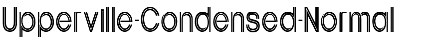 Upperville Condensed Normal.ttf