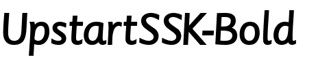 UpstartSSK Bold.ttf