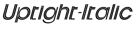 Uptight Italic Regular.ttf