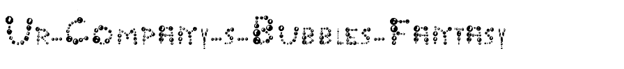 Ur Company’s Bubbles Fantasy Normal.ttf