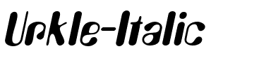 Urkle Italic.ttf