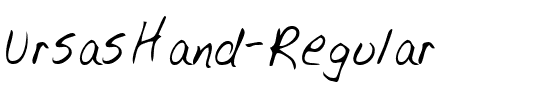 UrsasHand Regular.ttf