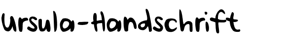 Ursula-Handschrift Regular.ttf