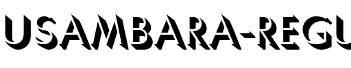 Usambara Regular.ttf
