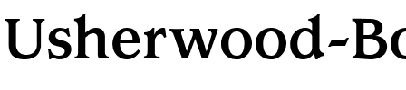 Usherwood Bold.ttf