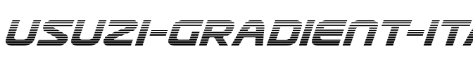 Usuzi Gradient Italic Italic.ttf