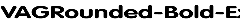 VAGRounded-Bold Ex Regular.ttf
