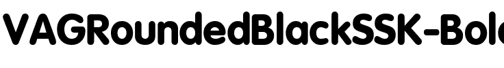 VAGRoundedBlackSSK Bold.ttf