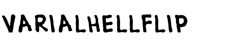 VARIAL HELLFLIP VARIAL HELLFLIP.otf